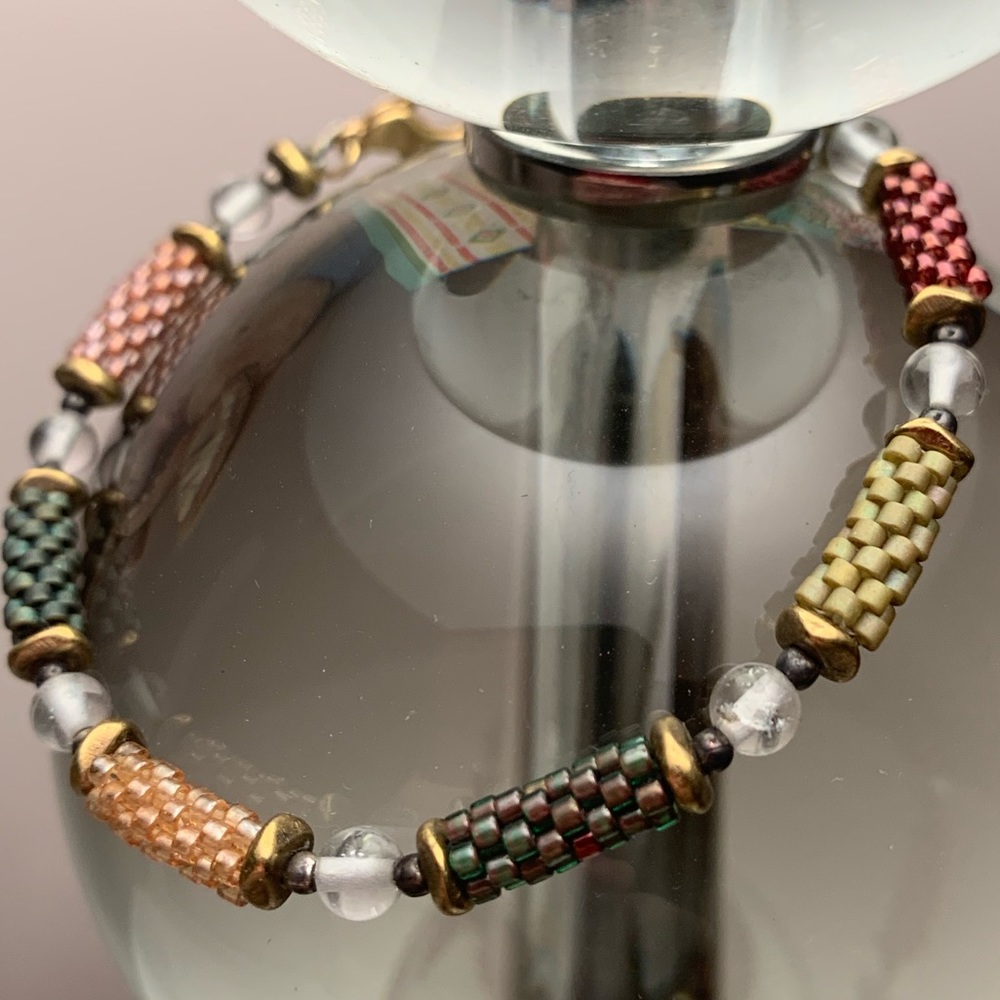 Glass Bead Bracelet